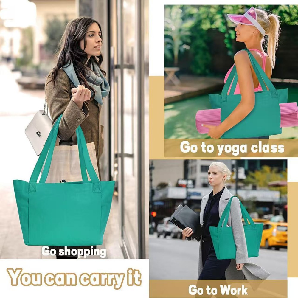 กระเป๋าผ้าแคนวาสสำหรับใส่เสื่อ - Pilate Yoga Workout บทวิจารณ์และราคา