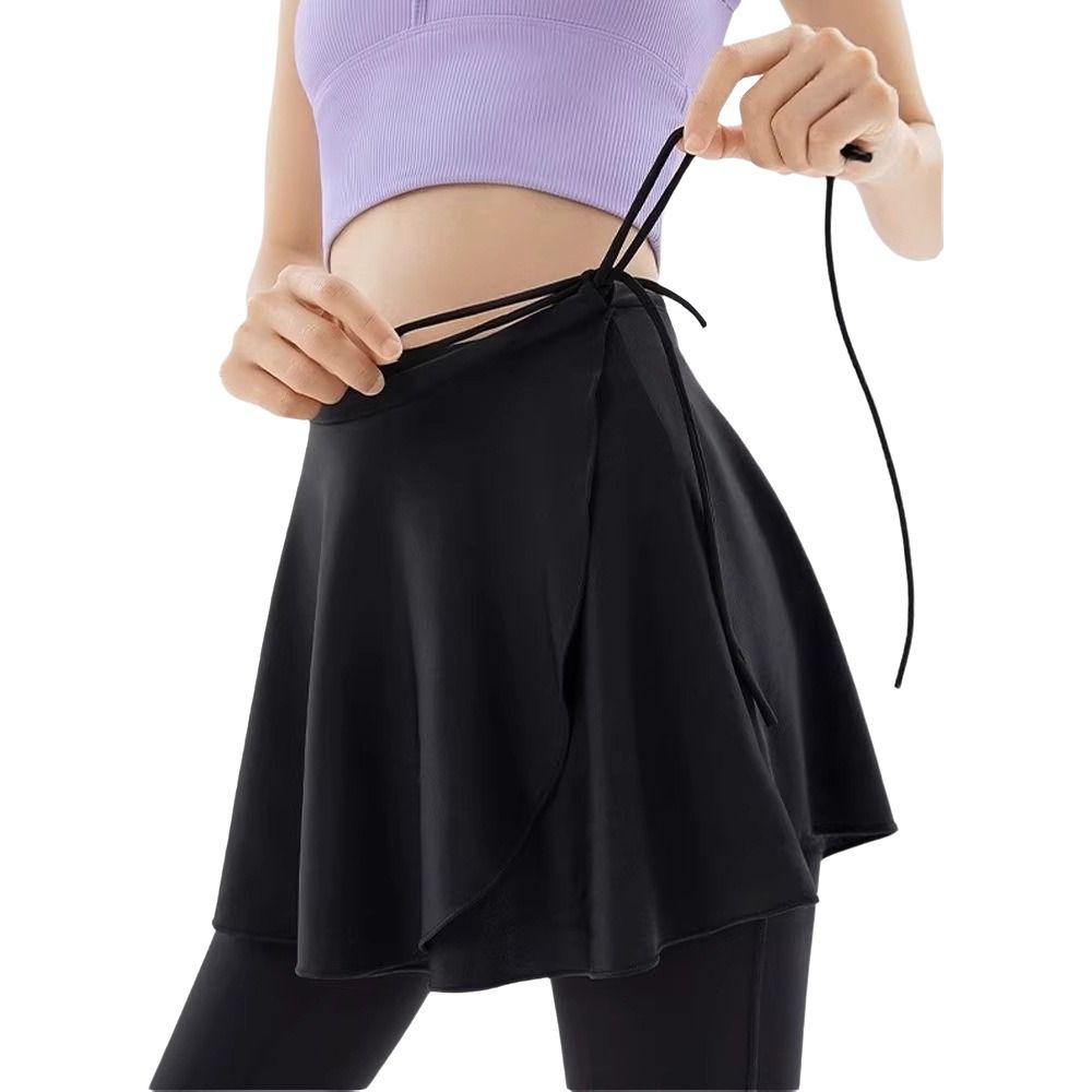 กระโปรงโยคะผ้าไหมน้ำแข็งแบบใหม - Pilates Yoga One บทวิจารณ์และราคา
