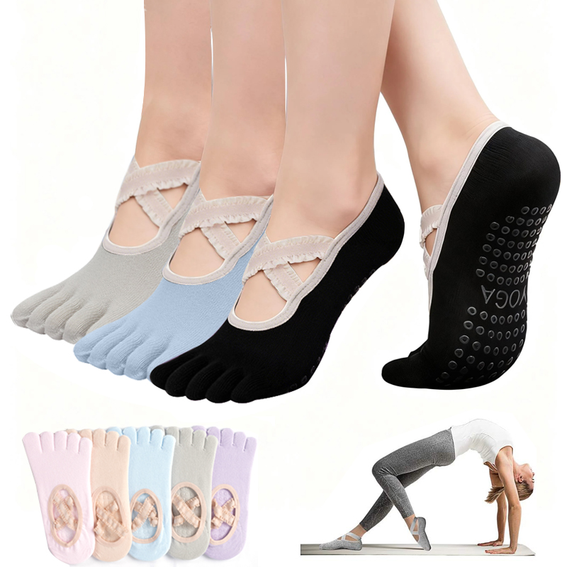 ถุงเท้าพิลาทิสกันลื่นสำหรับผู้ - Medias Para Pilates Y Yoga บทวิจารณ์และราคา