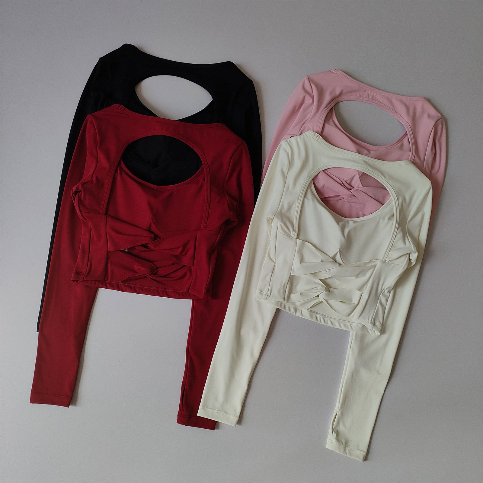 เสื้อกีฬาแขนยาวระดับไฮเอนด์พร้ - Pilates Yoga One บทวิจารณ์และราคา
